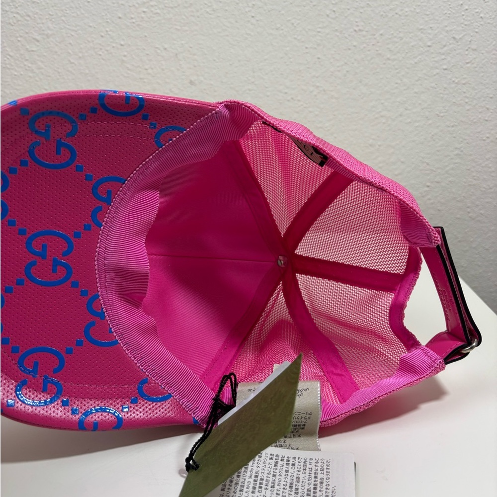 Gucci GG Leather Baseball Cap - Picture 6 of 10